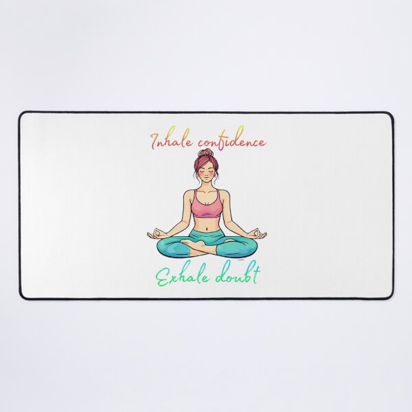 Item preview, Inhale confidence exhale doubt designed and sold by DoneAndDusted.