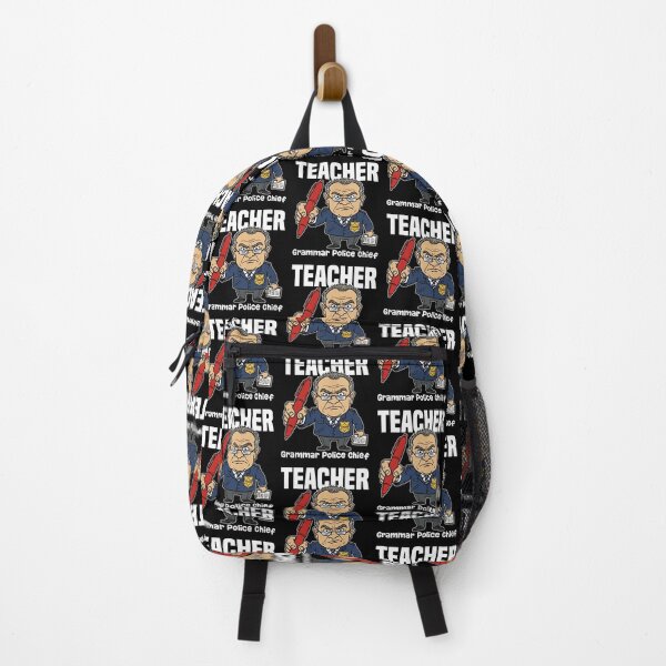 Item preview, TEACHER - GRAMMAR POLICE CHIEF designed and sold by KEF Custom.