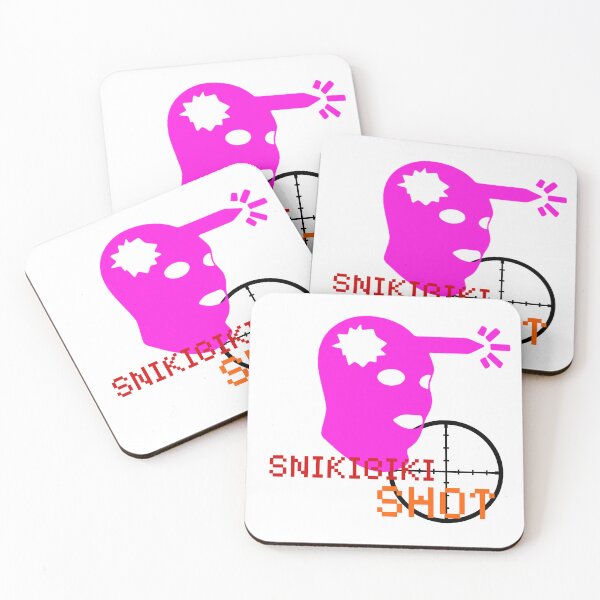 Item preview, Snikibiki Shot - Pink Balaclava Gaming Streetwear   designed and sold by WLDRART.