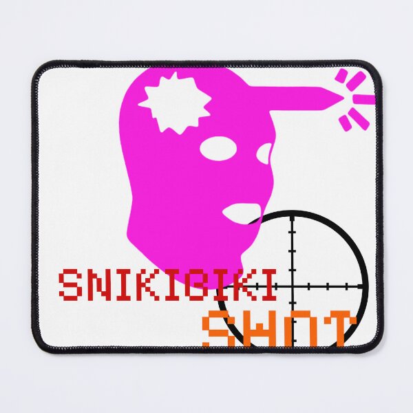 Item preview, Snikibiki Shot - Pink Balaclava Gaming Streetwear designed and sold by WLDRART.