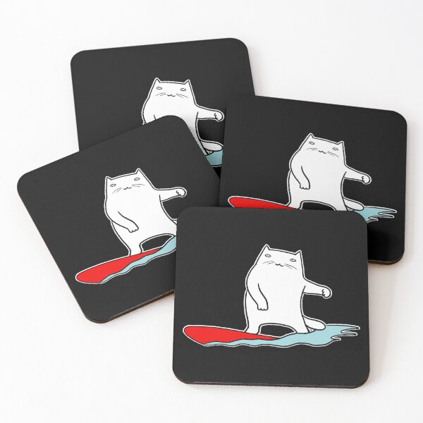 Item preview, Surfer cat designed and sold by eri-morie.