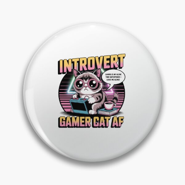 Artikelvorschau, T-Shirt für introvertierte Gamer-Katzen | Gaming ist meine Superkraft für die Zeit allein entworfen und verkauft von Ashley critters.