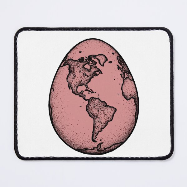 Item preview, Planet Earth Easter Egg World Map Illustration designed and sold by PhokaPhokich.