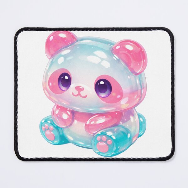 Item preview, 3D Isometric Jelly Panda – Cute Chibi Gummy Candy Character designed and sold by craftedd.