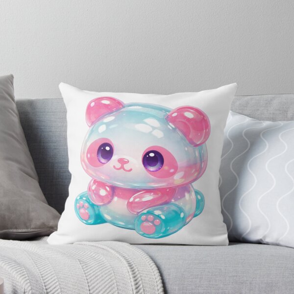 Item preview, 3D Isometric Jelly Panda – Cute Chibi Gummy Candy Character designed and sold by craftedd.