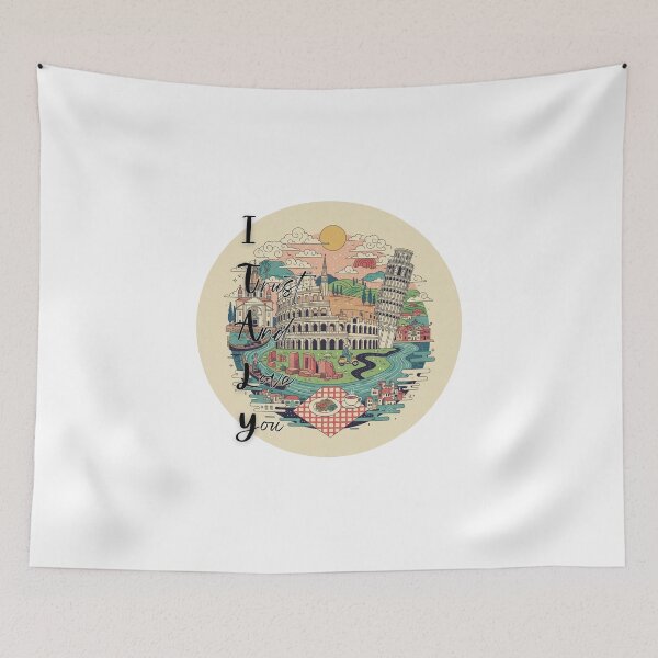 Item preview, I Trust And Love You: An Italian Montage designed and sold by BenTeeTrez.