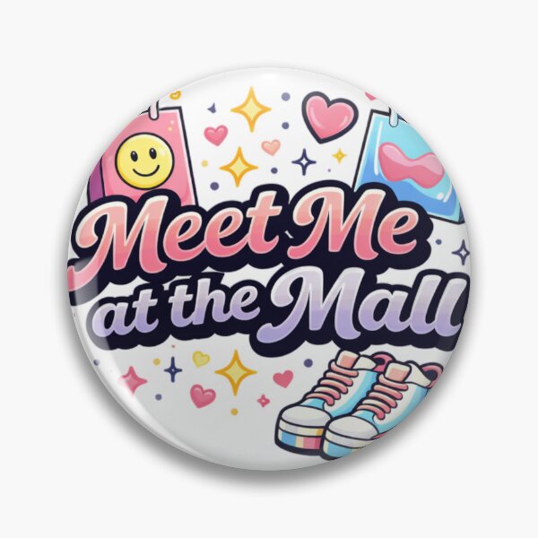 Item preview, Meet Me at the Mall Shirt – Retro 90s Mall Girl Tee | Vintage Shopping Culture Nostalgia designed and sold by MEMORY-LN-Tees.