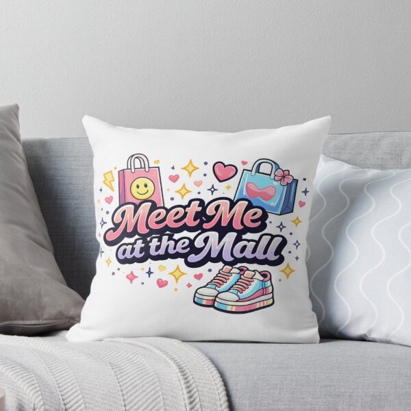 Item preview, Meet Me at the Mall Shirt – Retro 90s Mall Girl Tee | Vintage Shopping Culture Nostalgia designed and sold by MEMORY-LN-Tees.