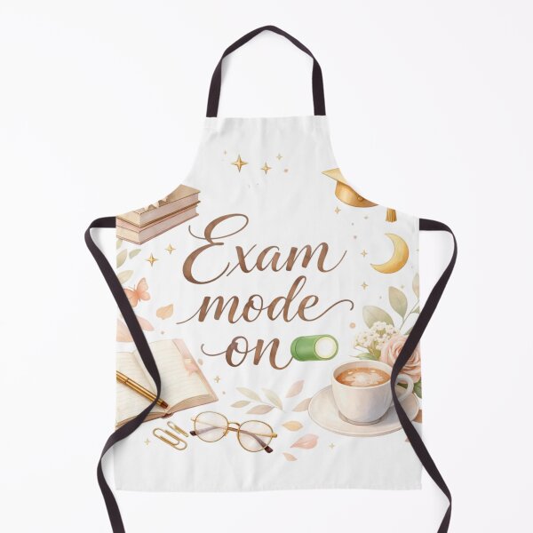 Item preview, Exam Mode On – Cute Aesthetic Study Motivation Design designed and sold by Sanika arts .