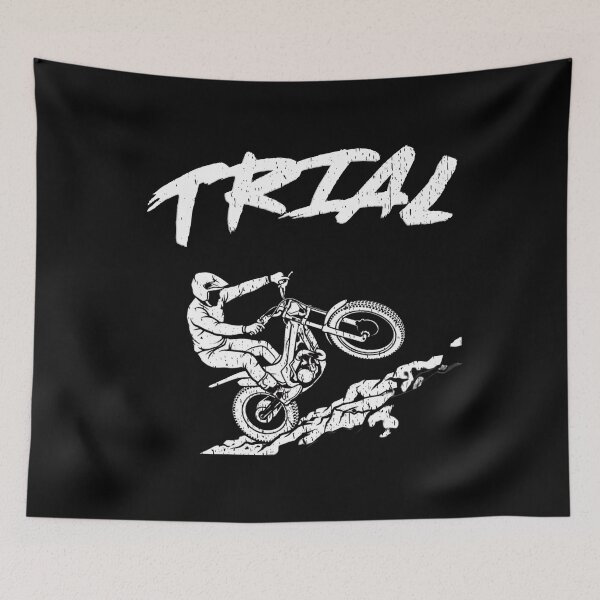 Item preview, Trial Bike Rider on Rocks Trials Motorcycle MotorSport Technical Riding extreme motor racing designed and sold by Jt41.