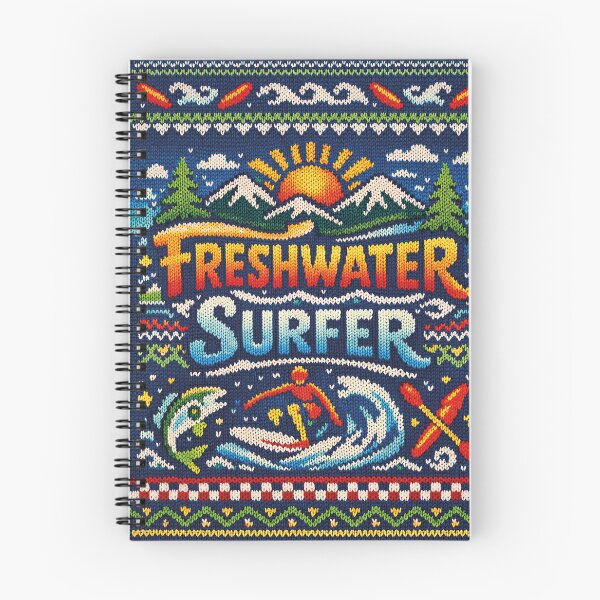 Item preview, Freshwater Surfer River Wave Knitting Pattern designed and sold by Mauswohn.