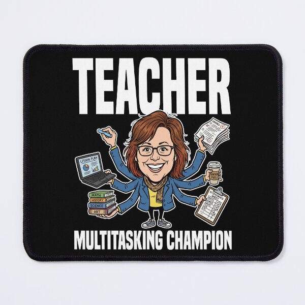 Item preview, TEACHER - MULTITASKING CHAMPION designed and sold by KEF Custom.