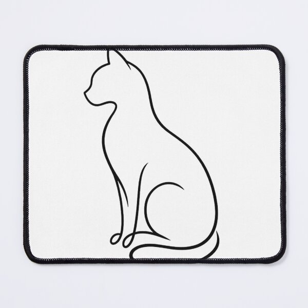 Item preview, Minimalist Single Line Cat Drawing – Elegant Continuous Line Art Cat Illustration designed and sold by ArtWaveStudio8.