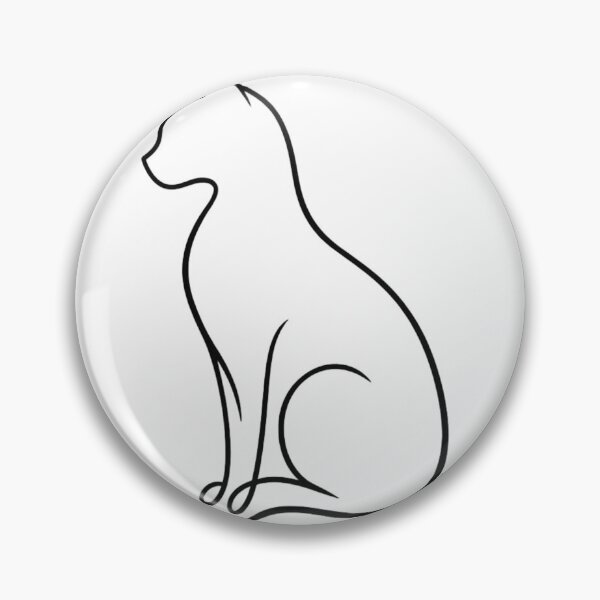 Item preview, Minimalist Single Line Cat Drawing – Elegant Continuous Line Art Cat Illustration designed and sold by ArtWaveStudio8.
