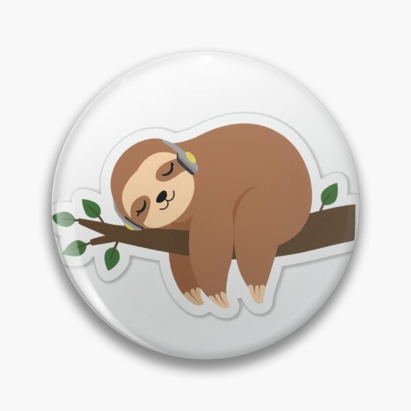 Item preview,  Sloth in headphones designed and sold by keisthard.