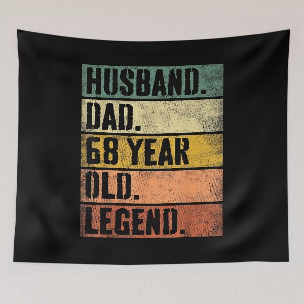 Item preview, Husband Dad 68 Year Old Legend 68th Birthday Father's Day designed and sold by Boutkimaewab.