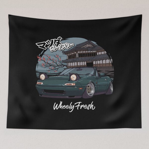 Item preview,  Green Mazda Mx5 Japanese  designed and sold by Cripto Arts.