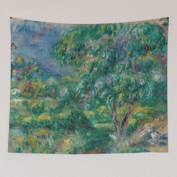Item preview, Le Beal by Pierre-Auguste Renoir: Impressionist Garden Landscape Poster designed and sold by artofuniverse.