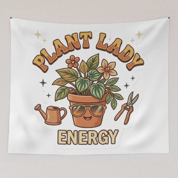 Item preview, Crazy plant lady  designed and sold by DoneAndDusted.