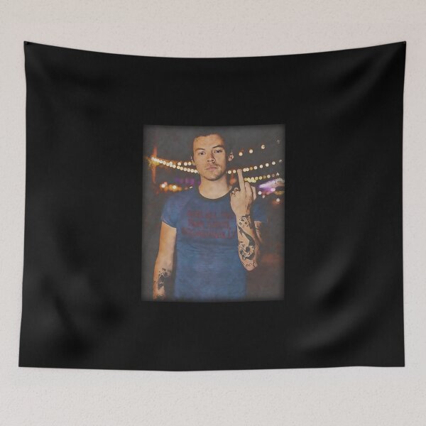 Item preview, Funny Harry Styles Middle Finger Vintage, Harry Styles  designed and sold by GesanoSchuza.