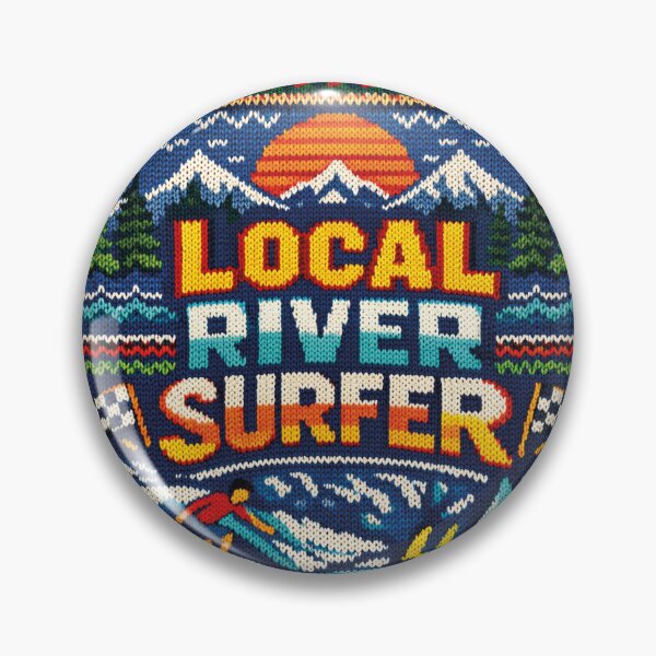 Item preview, Local River Surfer knitting pattern designed and sold by Mauswohn.