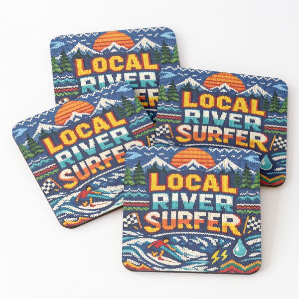 Item preview, Local River Surfer knitting pattern designed and sold by Mauswohn.