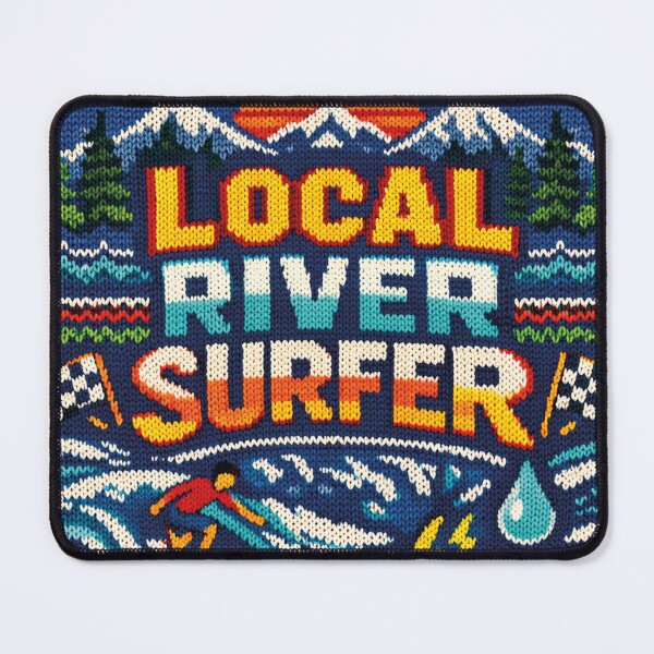Item preview, Local River Surfer knitting pattern designed and sold by Mauswohn.