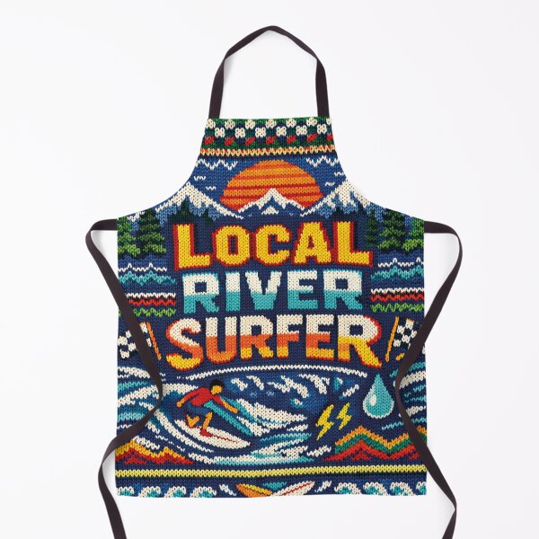 Item preview, Local River Surfer knitting pattern designed and sold by Mauswohn.