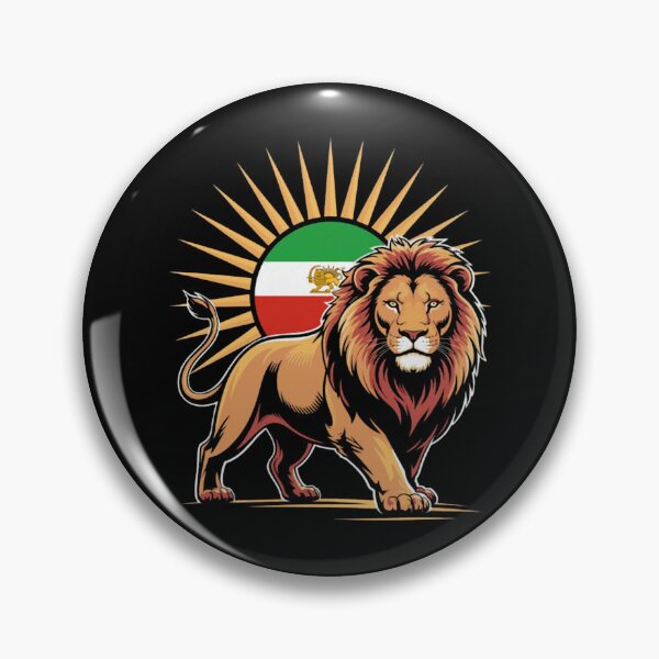 Item preview, Lion and Sun Symbol of a Free Iran Iranian Heritage Freedom Graphic designed and sold by herbwaters.