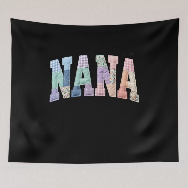 Item preview, Faux Patchwork Floral Nana designed and sold by Szekeresrenato.
