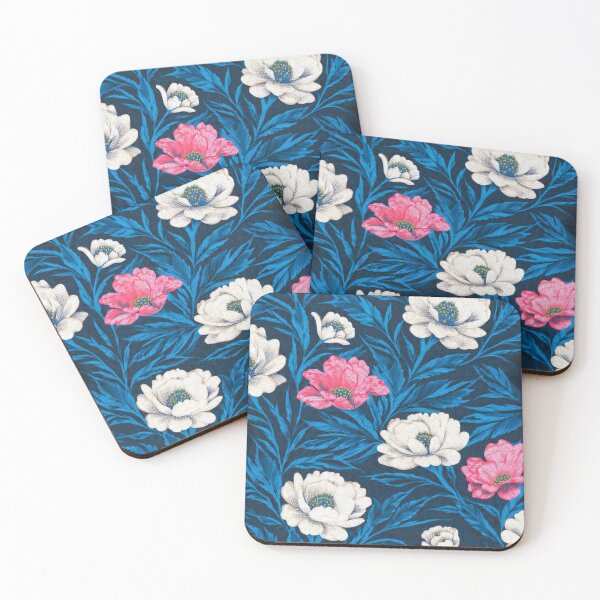 Aperçu de l'œuvre Motif floral vintage sombre créée et vendue par MidnightVisionStudio.