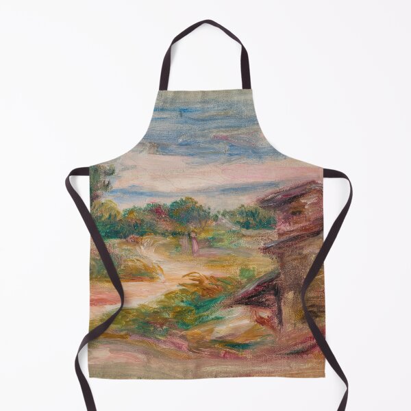Item preview, Le Chemin Du Village by Pierre-Auguste Renoir: Impressionist countryside wall art designed and sold by artofuniverse.