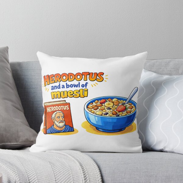 Item preview, Herodotus and Bowl of Muesli designed and sold by MossPeak-Design.