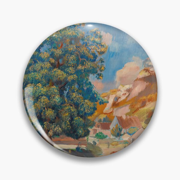 Item preview, Le Grand Arbre Au Bord De La Route by Pierre-Auguste Renoir: Impressionist Landscape designed and sold by artofuniverse.