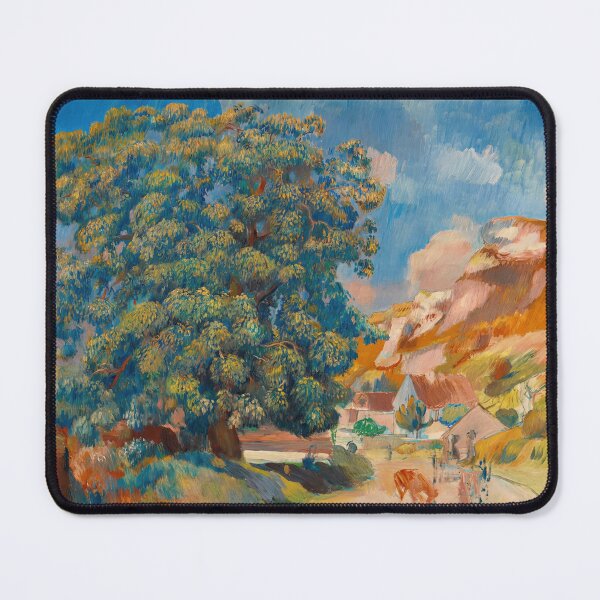 Item preview, Le Grand Arbre Au Bord De La Route by Pierre-Auguste Renoir: Impressionist Landscape designed and sold by artofuniverse.