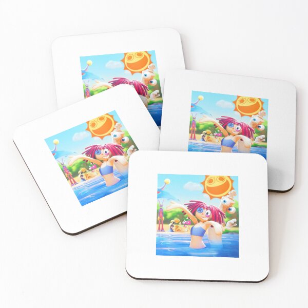 Item preview, Cute Pomni Expression Sticker designed and sold by ErdinaStudio.