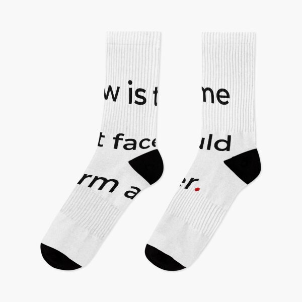 Item preview, "Now is the time that face should form another" - print black designed and sold by ariksworld.