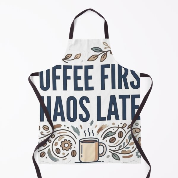 Item preview, Coffee first chaos later  designed and sold by DoneAndDusted.