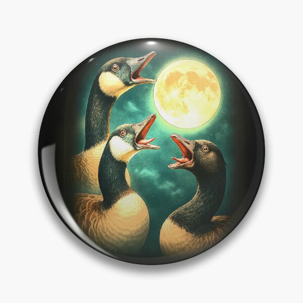 Item preview, Three Canada Geese Moon Shirt Majestic designed and sold by ReggieRaggz.
