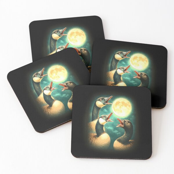 Item preview, Three Canada Geese Moon Shirt Majestic designed and sold by ReggieRaggz.