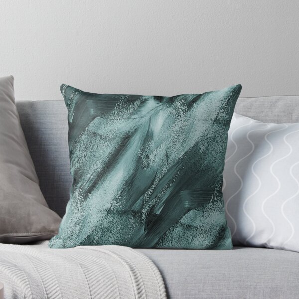 Item preview, Moody Textured Abstract in Teal designed and sold by Artistestella.
