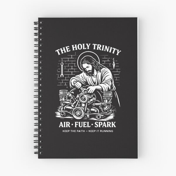 Item preview, The Holy Trinity Air Fuel Spark Funny Mechanic Christian Design designed and sold by kiralynstration.