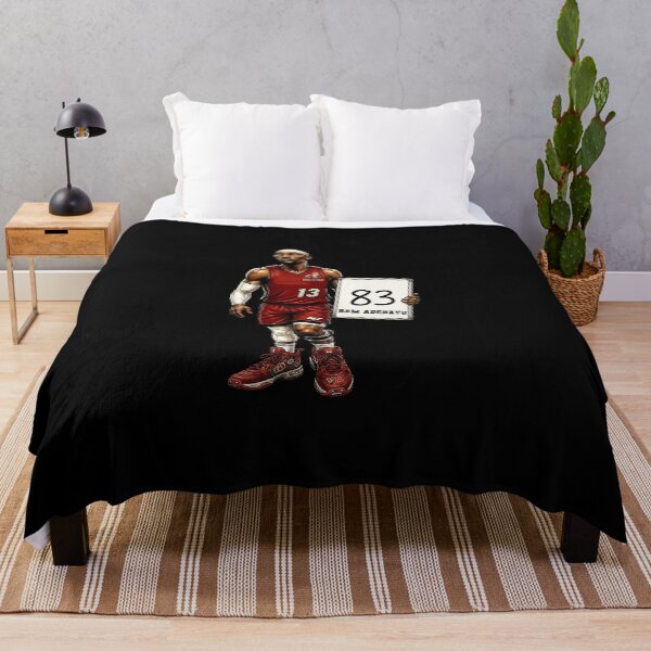 Item preview, Bam Adebayo 83 Basketball Satirical Cartoon Style designed and sold by DeionGoldner.