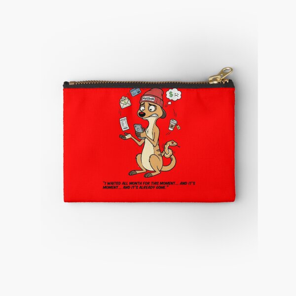 Item preview, Payday Anxiety - Crazy Meerkat & The Empty Wallet Paradox designed and sold by mAXiBoOM.