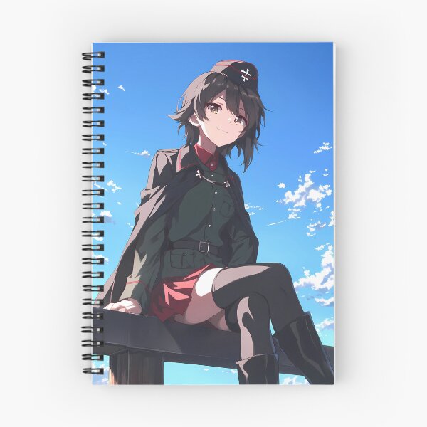 Item preview, Nishizumi Maho Girls Und Panzer Uniform Cape Cool Sky designed and sold by Tokyonomad.