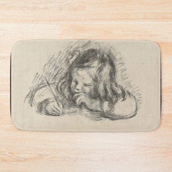Item preview, Le Petit Garcon au Porte Plume by Pierre-Auguste Renoir: Child Writing Portrait Poster designed and sold by artofuniverse.
