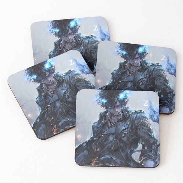 Item preview, Rin Okumura Blue Exorcist Blue Fire Awakening designed and sold by Tokyonomad.