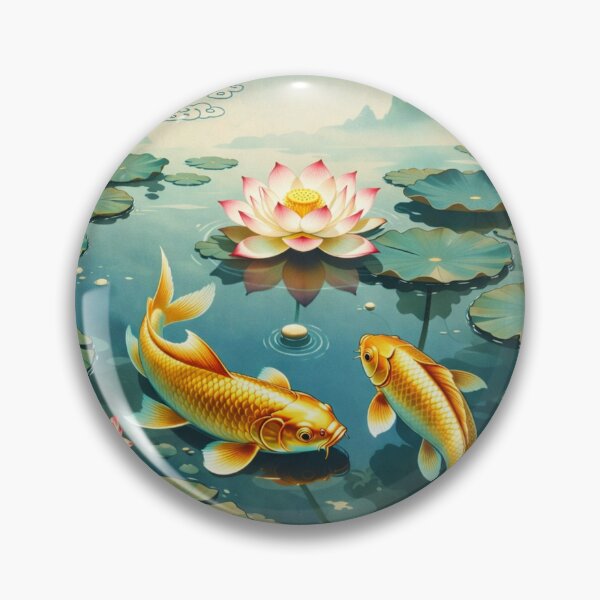 Item preview, Golden carp that brings good fortune designed and sold by luky-toli.