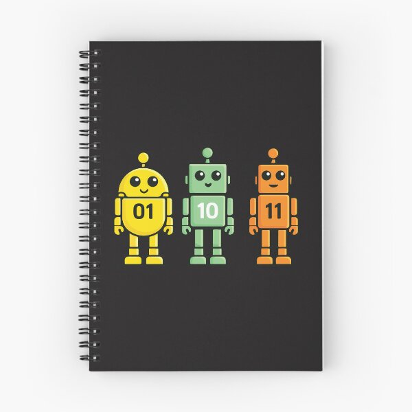 Artikelvorschau, 01 10 11 Roboter Lustiger Binärcode Programmierer Geek Tech Design entworfen und verkauft von kiralynstration.