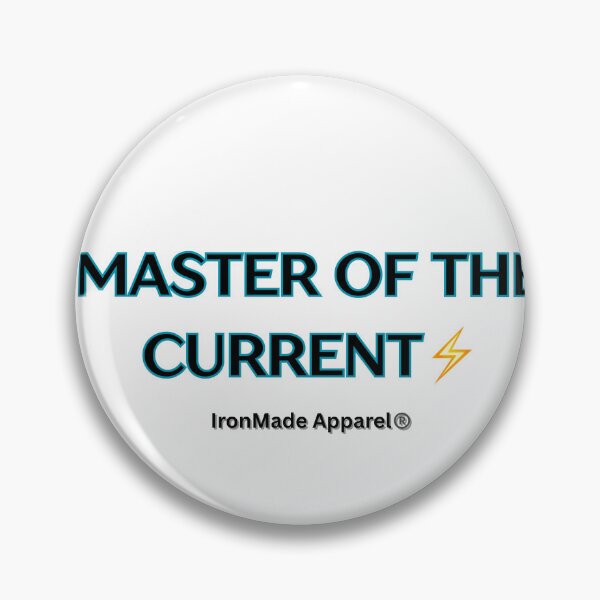 Item preview, Master of the Current Electrician T-Shirt – Funny Electrician Gift, Lineman Pride Tee for Electricians, Electrical Worker Humor Shirt designed and sold by IronMade Apparel.
